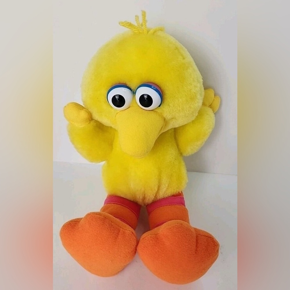 SESAME STREET- Tickle Me Big Bird- Talking Plush Toy- Vintage-1997- TYCO